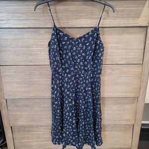 Old Navy Blue Floral Dress